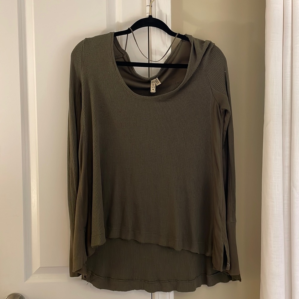 Free People - Waffle Knit long sleeve